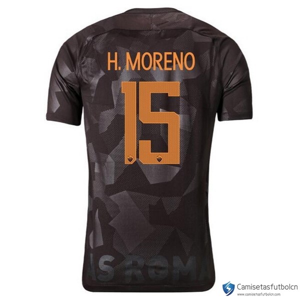 Camiseta AS Roma Tercera equipo H.Moreno 2017-18